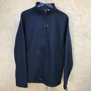 New with tag Creek Men’s Size XL Blue Zip Up Fleece Sweater